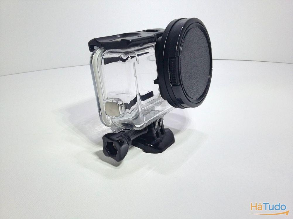 Filtro UV 58 mm+ Adaptador + Tapa Lentes Gopro Hero 5 e 6 Black