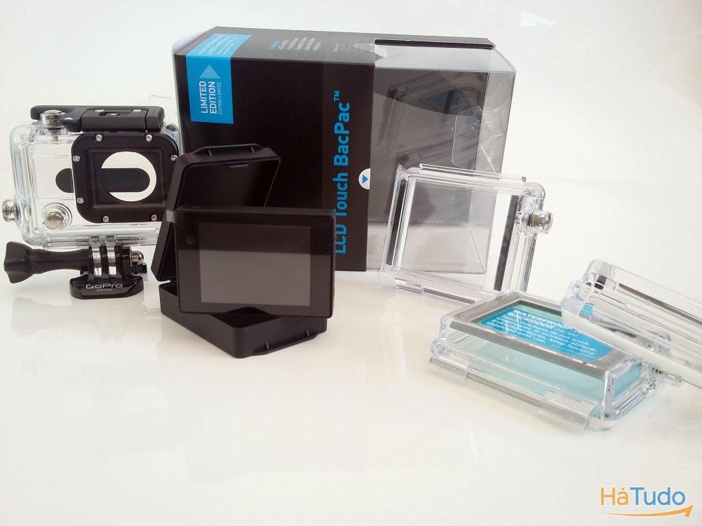 Gopro LCD Touch Bacpac + Portas + Caixa 60 Metros ? LIMITED EDITION
