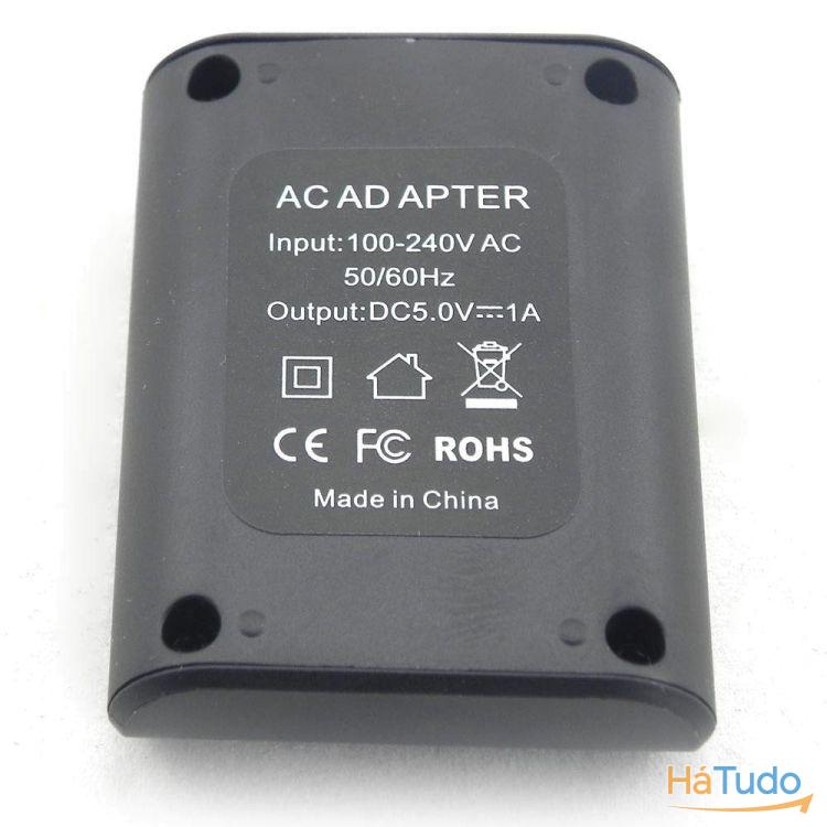 Carregador USB SJCAM 4000/5000/M10