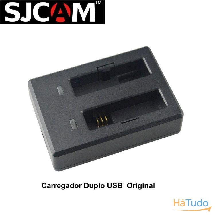 Carregador Duplo USB + 2 Baterias SJCAM M20