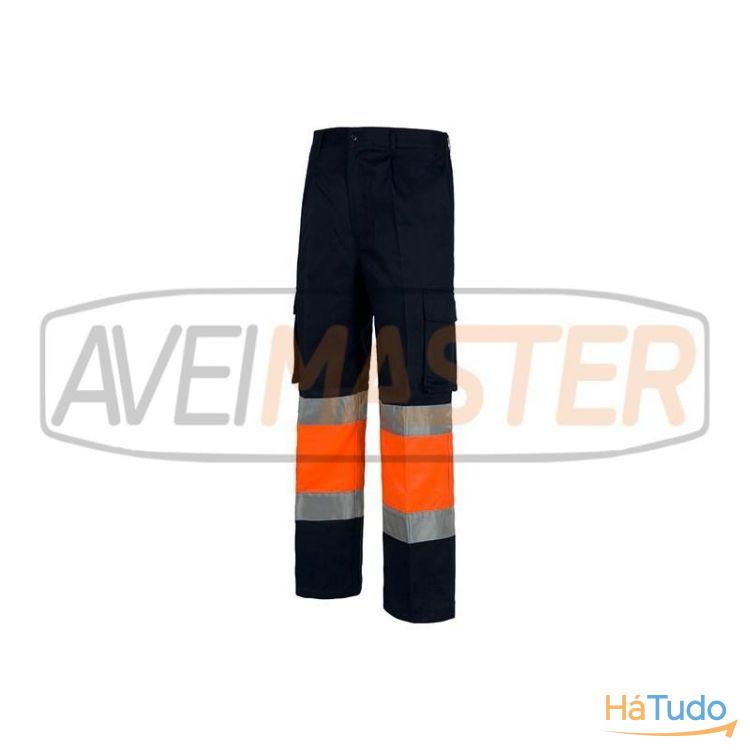 Calça refletor Azul/Laranja C4018 - Tam 54 - 171386 Calça refletor Azul/Laranja C4018 - Tam 54 - 171386