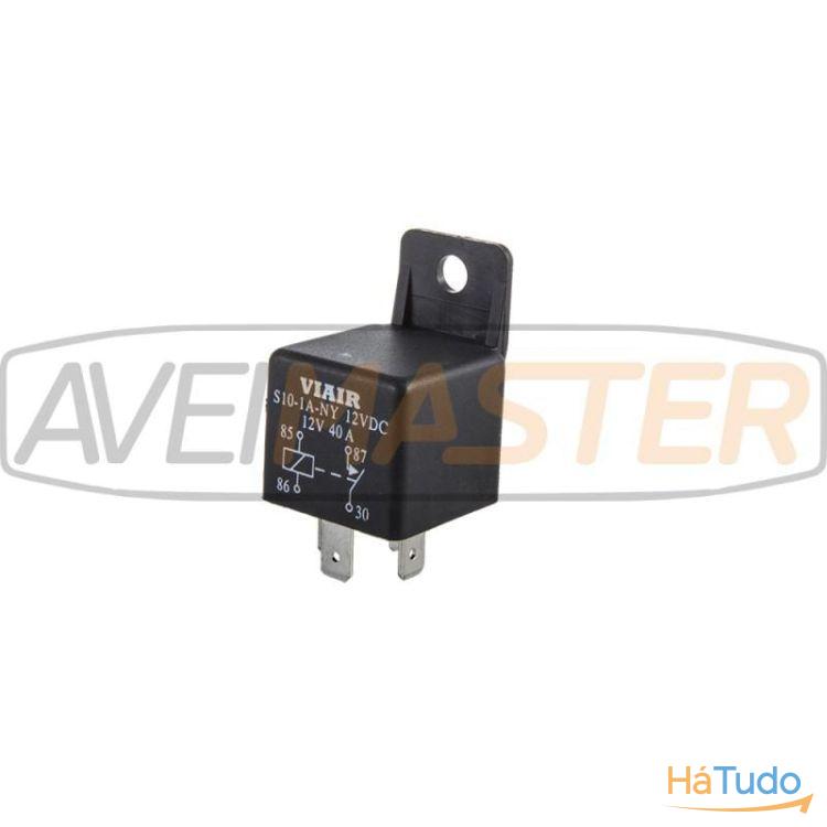 Relay 40A - 12 volts encaixe fichas/socket Relay 40A - 12 volts encaixe fichas/socket