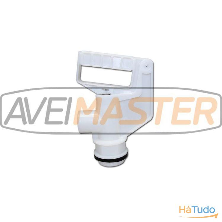 Torneira Plastica Branca p/Tanque 2 Torneira Plastica Branca p/Tanque 2