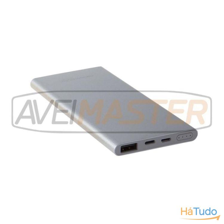 Power bank Corpo Aluminio Silver 5000 Mah PB-5705 Power bank Corpo Aluminio Silver 5000 Mah PB-5705