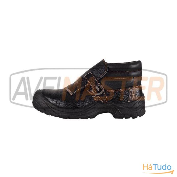 Bota de segurança pele Preto P2101 Fivela Tam 39 - 172527 Bota de segurança pele Preto P2101 Fivela Tam 39 - 172527