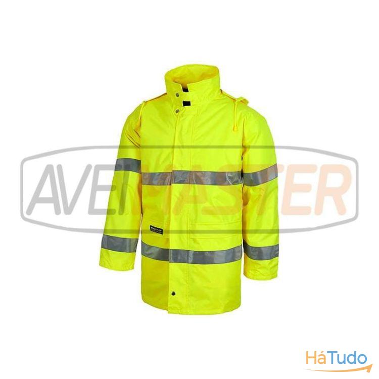 Parka alta visibilidade c/faxas refletoras Amarelo C3200 -M Parka alta visibilidade c/faxas refletoras Amarelo C3200 -M