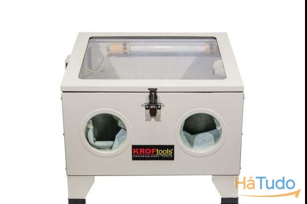 Maquina Decapar Jato Areia 90L KROFTOOLS 9765 Maquina Decapar Jato Areia 90L KROFTOOLS 9765