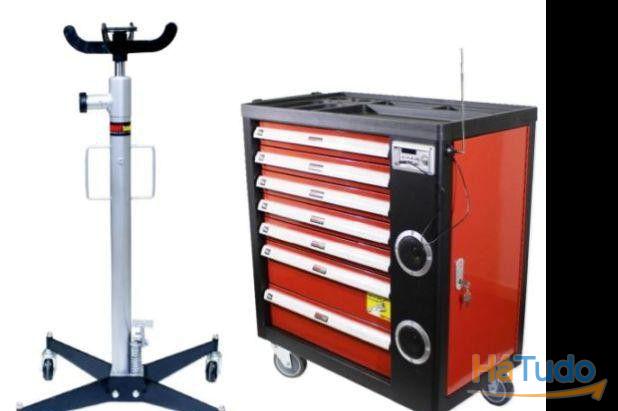 Carro ferramenta c/SOM + Macaco Fossas 500KG KROFTOOLS CAMPANHA 2019 Carro ferramenta c/SOM + Macaco Fossas 500KG KROFTOOLS CAMPANHA 2019