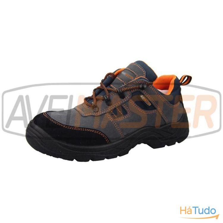 Bota de Seguranca Pele Castanha Nubuck S3 Comp A1201 Tam 44 Bota de Seguranca Pele Castanha Nubuck S3 Comp A1201 Tam 44