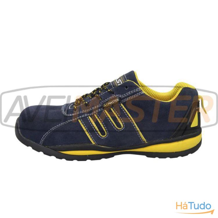 Sapato de segurança pele Azul Comp. S1P A3005 Tam 44 Sapato de segurança pele Azul Comp. S1P A3005 Tam 44