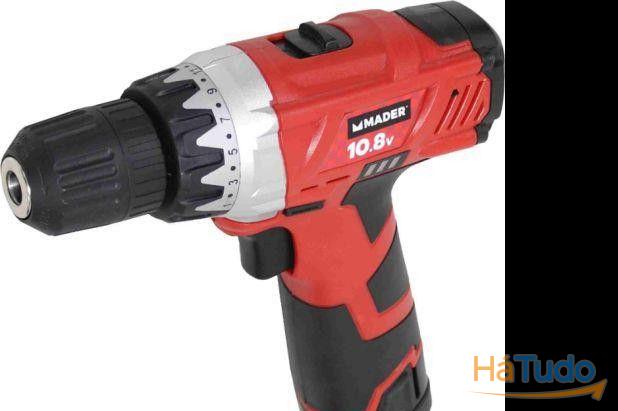 Berbequim SEM FIOS 10.8V 2AH 2 Baterias MADER POWER TOOLS Berbequim SEM FIOS 10.8V 2AH 2 Baterias MADER POWER TOOLS