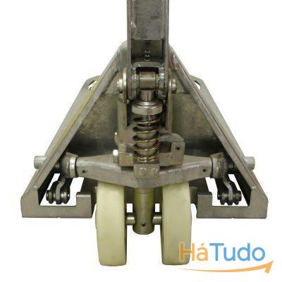 Porta-paletes 2500kg 115cm roda dupla dianteira galvanizada Porta-paletes 2500kg 115cm roda dupla dianteira galvanizada