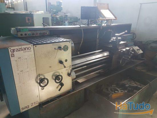 Torno mecânico graziano SAG210 Torno mecânico graziano SAG210
