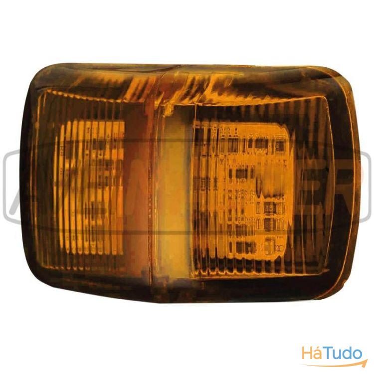 Sinalizador Lateral LED Amber 12-24V E9 c/1,5mt cabo c/kit Sinalizador Lateral LED Amber 12-24V E9 c/1,5mt cabo c/kit