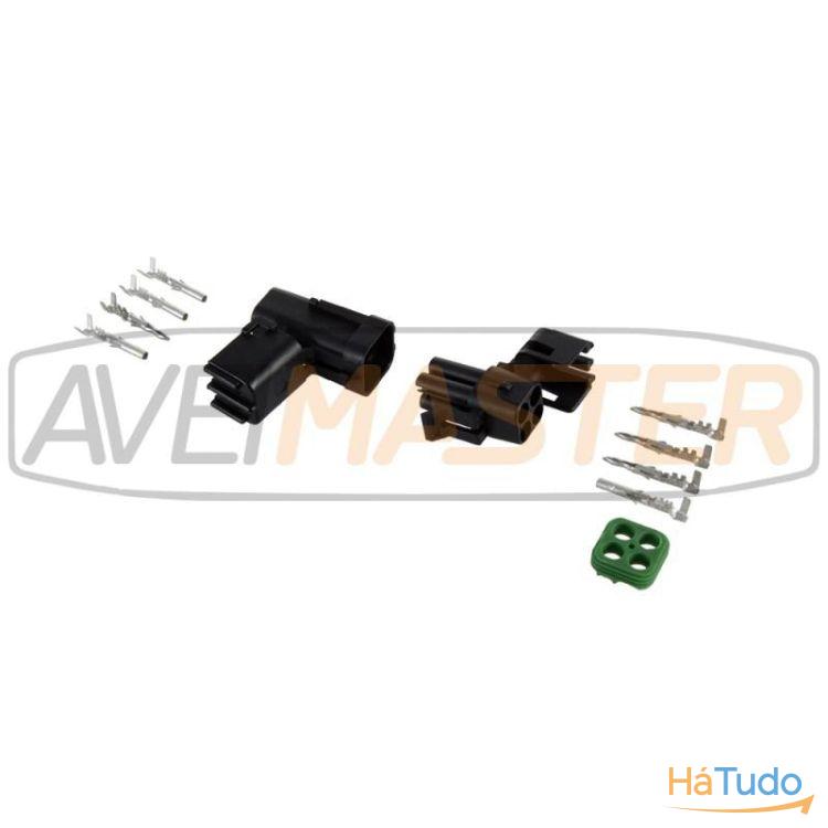 Ligacao Rapida Quad M+F 4P c/Prot Borracha c/term p/Cravar Ligacao Rapida Quad M+F 4P c/Prot Borracha c/term p/Cravar