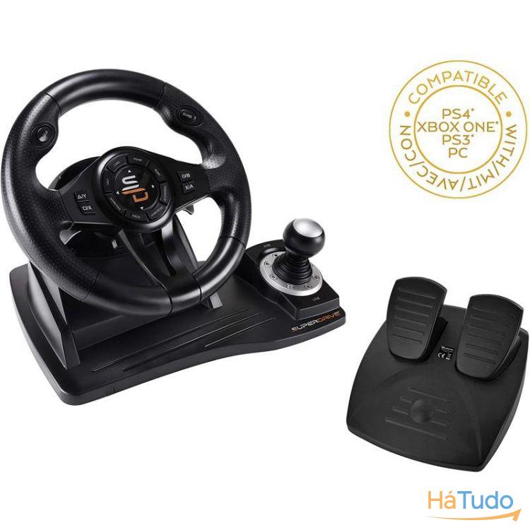 Volante SuperDrive Racing Wheel GS500 PS4 & Xbox One & PC & Nintendo Switch