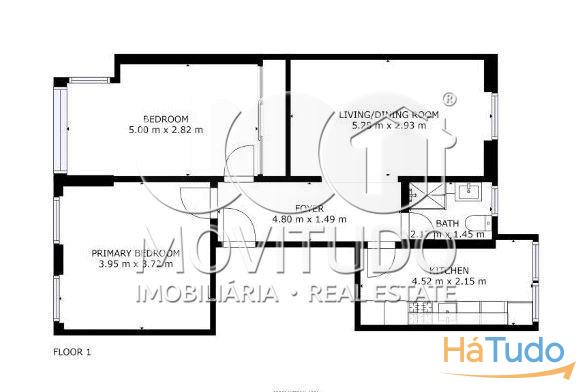 VENDIDO - Apartamento T2 - 3 assoalhadas no centro de Lisboa - Estef�nia - Pr�dio com elevador