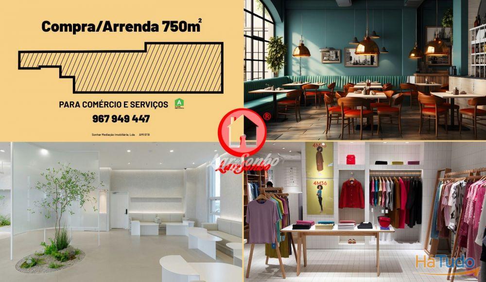 Loja NOVA no centro de Vila do Conde com 2 andares e 750m2 Loja NOVA no centro de Vila do Conde com 2 andares e 750m2