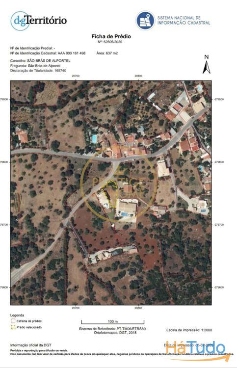 TERRENO COM ALVARA DE CONSTRUO VALIDO PARA MORADIA T4 - CALADA