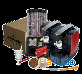 Pack Caf Torri 2000 Cpsulas Point, Maquina e Dispensador de Moedas
