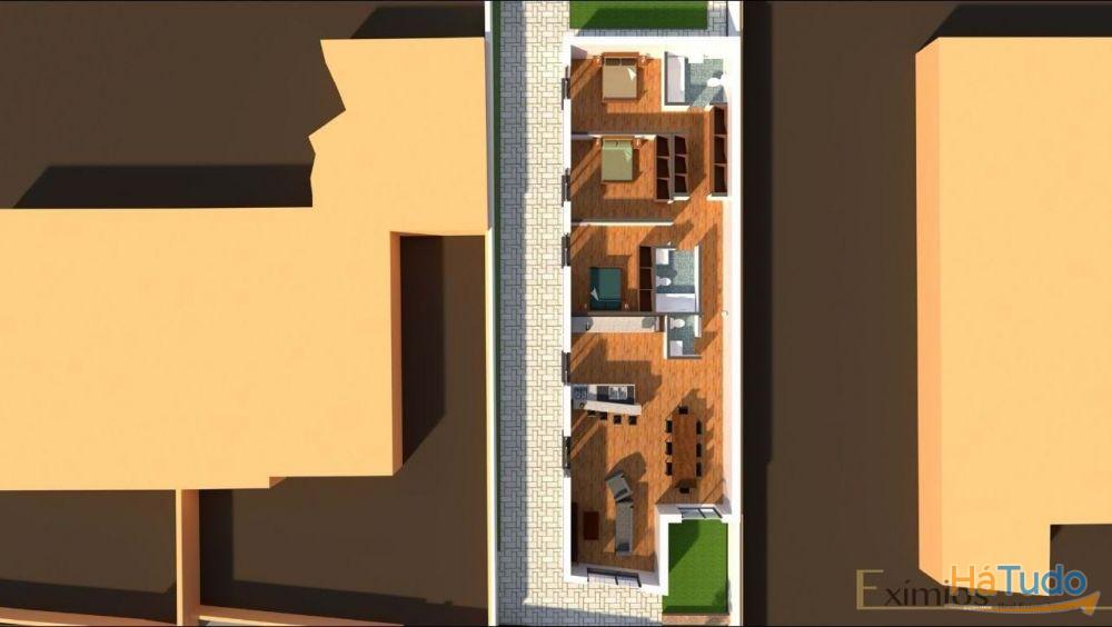 Moradia térrea V3, em construção, em Aver-o-Mar Moradia térrea V3, em construção, em Aver-o-Mar