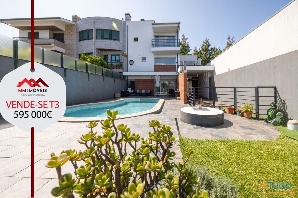 Moradia T3+1 | Maia | Piscina | Terraço | Jardim | Box Fechada Moradia T3+1 | Maia | Piscina | Terraço | Jardim | Box Fechada