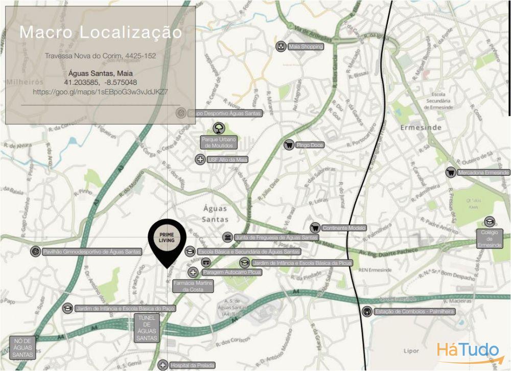 T2 novo no Empreendimento PRIME LIVING, Águas Santas, Maia, com Garagem e Terraço! T2 novo no Empreendimento PRIME LIVING, Águas Santas, Maia, com Garagem e Terraço!