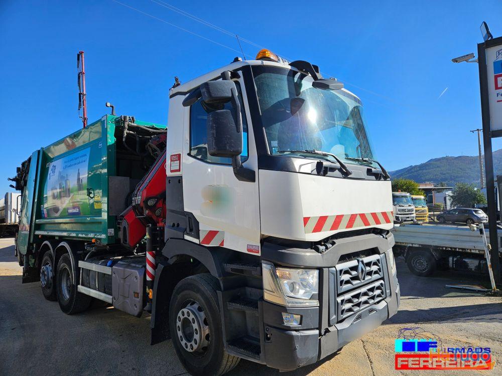 Renault T 380 6x2 grua fassi 165 Renault T 380 6x2 grua fassi 165