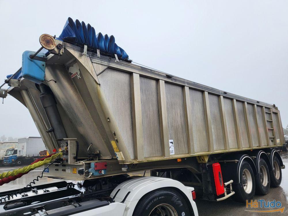 Benalu Semi Reboque Basculante 3 eixos alumínio Benalu Semi Reboque Basculante 3 eixos alumínio