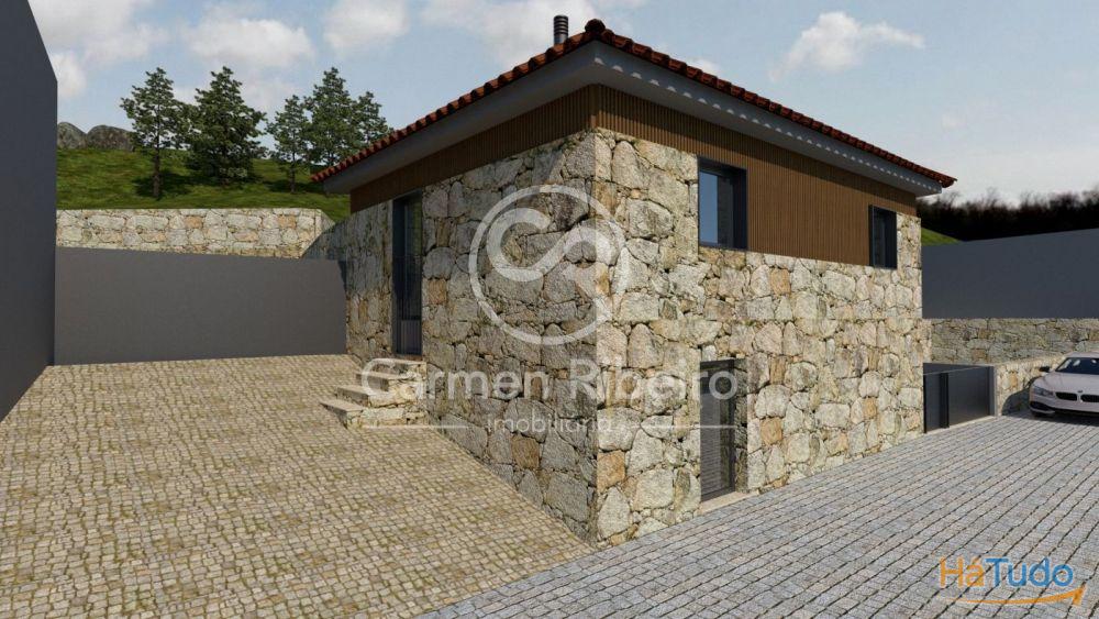 Ruina em pedra para restauro com 330m2 de terreno com projeto em Antime Silvares São Clemente FAFE Ruina em pedra para restauro com 330m2 de terreno com projeto em Antime Silvares São Clemente FAFE