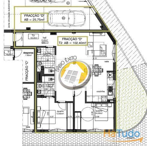 Apartamento T2 novo em Oliveira de Azeméis Apartamento T2 novo em Oliveira de Azeméis