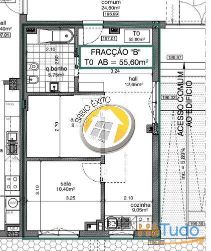 Apartamento T0+1 novo em Oliveira de Azeméis Apartamento T0+1 novo em Oliveira de Azeméis