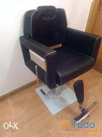 Mobiliário de Cabeleireiro - cadeira de barbeiro