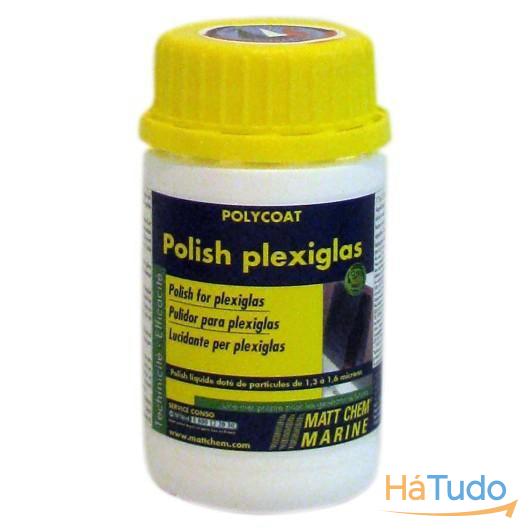 POLYCOAT Limpeza plexiglass-acetatos 125ml