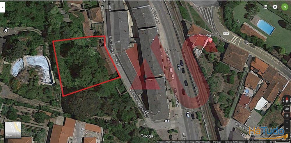 Terreno para construção com 1.645 m2 em S. Miguel, Vizela