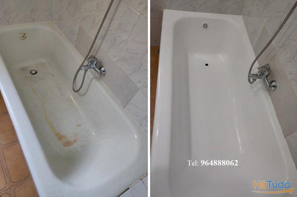 Reparação de banheiras, Pintura de banheiras, .. Reparação de banheiras, Pintura de banheiras, ..