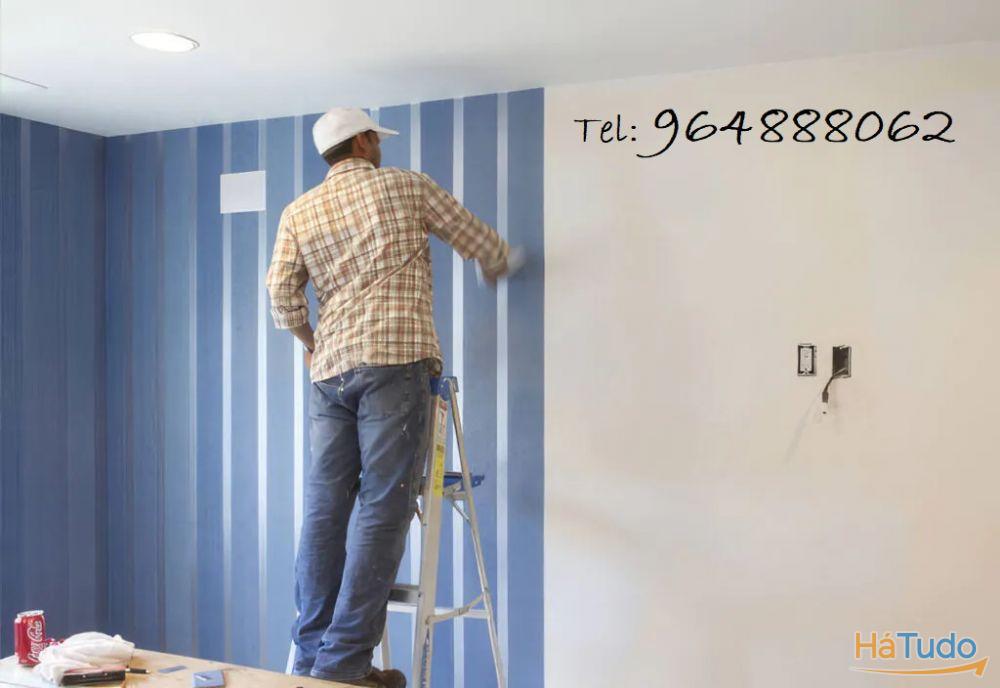 Revestimento em Papel de parede / Aplicação Papel de parede Revestimento em Papel de parede / Aplicação Papel de parede