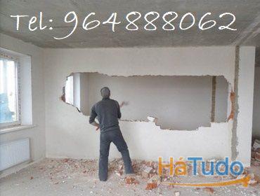 Serviços de Demolição, abertura de roços, . Serviços de Demolição, abertura de roços, .