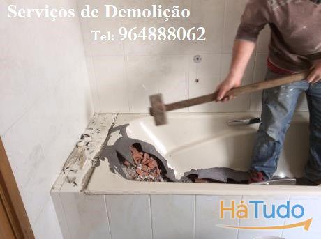 Serviços de Demolição, abertura de roços, . Serviços de Demolição, abertura de roços, .