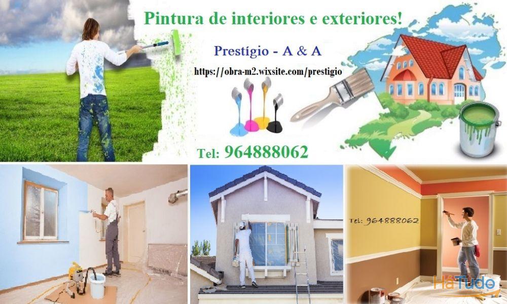 PINTURA de Apartamentos, Lojas, .. - espaços de habitação e comércio. PINTURA de Apartamentos, Lojas, .. - espaços de habitação e comércio.