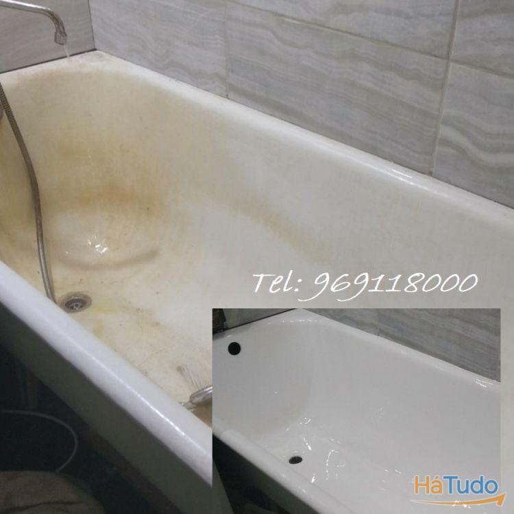 Renovação Banheiras, Restauro Banheiras, Pintura Banheiras - esmaltagem Renovação Banheiras, Restauro Banheiras, Pintura Banheiras - esmaltagem