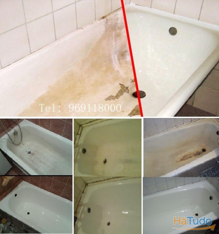 Renovação Banheiras, Restauro Banheiras, Pintura Banheiras - esmaltagem Renovação Banheiras, Restauro Banheiras, Pintura Banheiras - esmaltagem