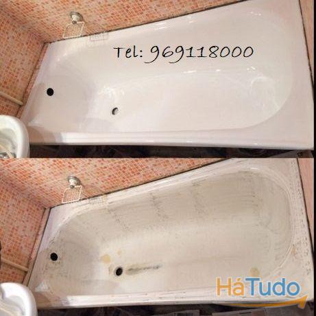 Renovação Banheiras, Restauro Banheiras, Pintura Banheiras - esmaltagem Renovação Banheiras, Restauro Banheiras, Pintura Banheiras - esmaltagem