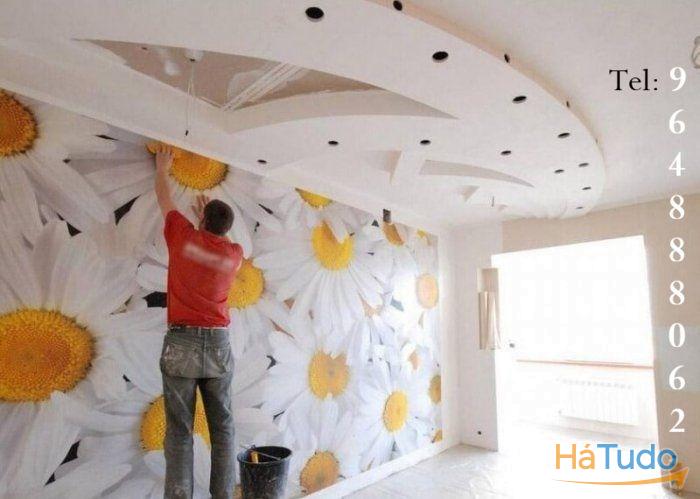 Aplicação Papel de parede Aplicação Papel de parede