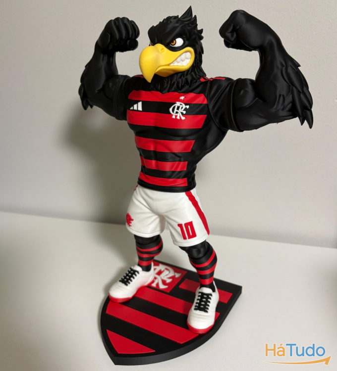 Urubu Mascote do Mengão 25cm Urubu Mascote do Mengão 25cm