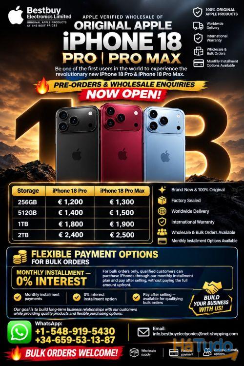 THE NEW iPHONE 18 PRO/PRO MAX & iPHONE DUO NOW AVAILABLE THE NEW iPHONE 18 PRO/PRO MAX & iPHONE DUO NOW AVAILABLE