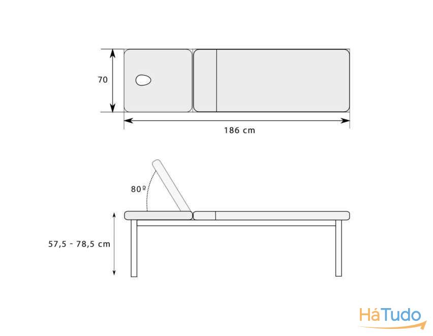 Marquesa Portátil Posturarte Luxor Marquesa Portátil Posturarte Luxor