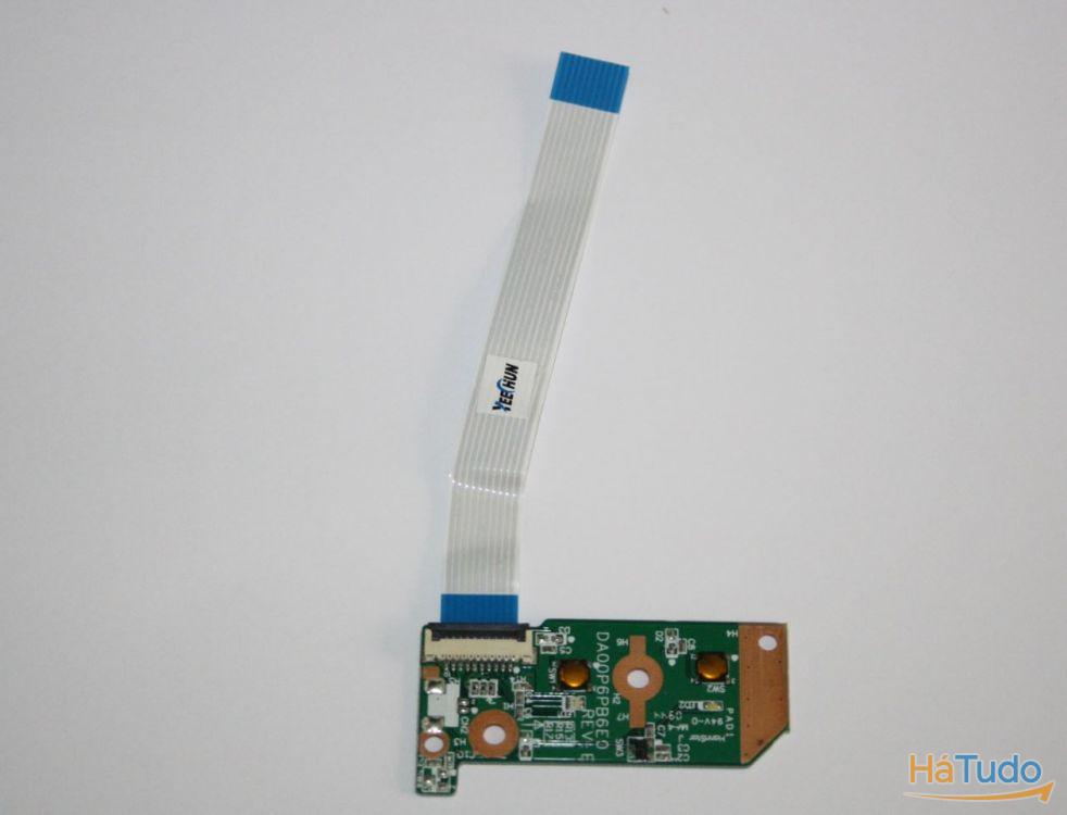 Placa Board Botão e Wireless On/Off HP G61 G71 CQ61 DA00P6PB6E0