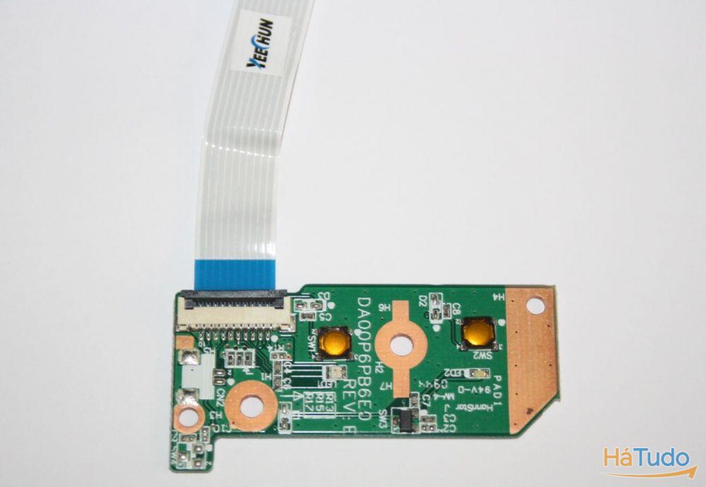 Placa Board Botão e Wireless On/Off HP G61 G71 CQ61 DA00P6PB6E0
