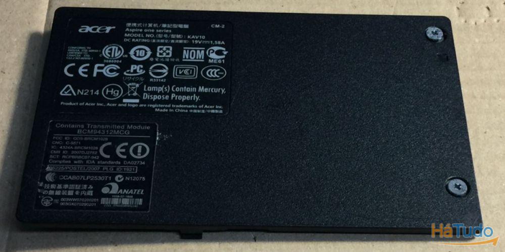Peças Acer D150 Hard Drive Cover AP06F000900